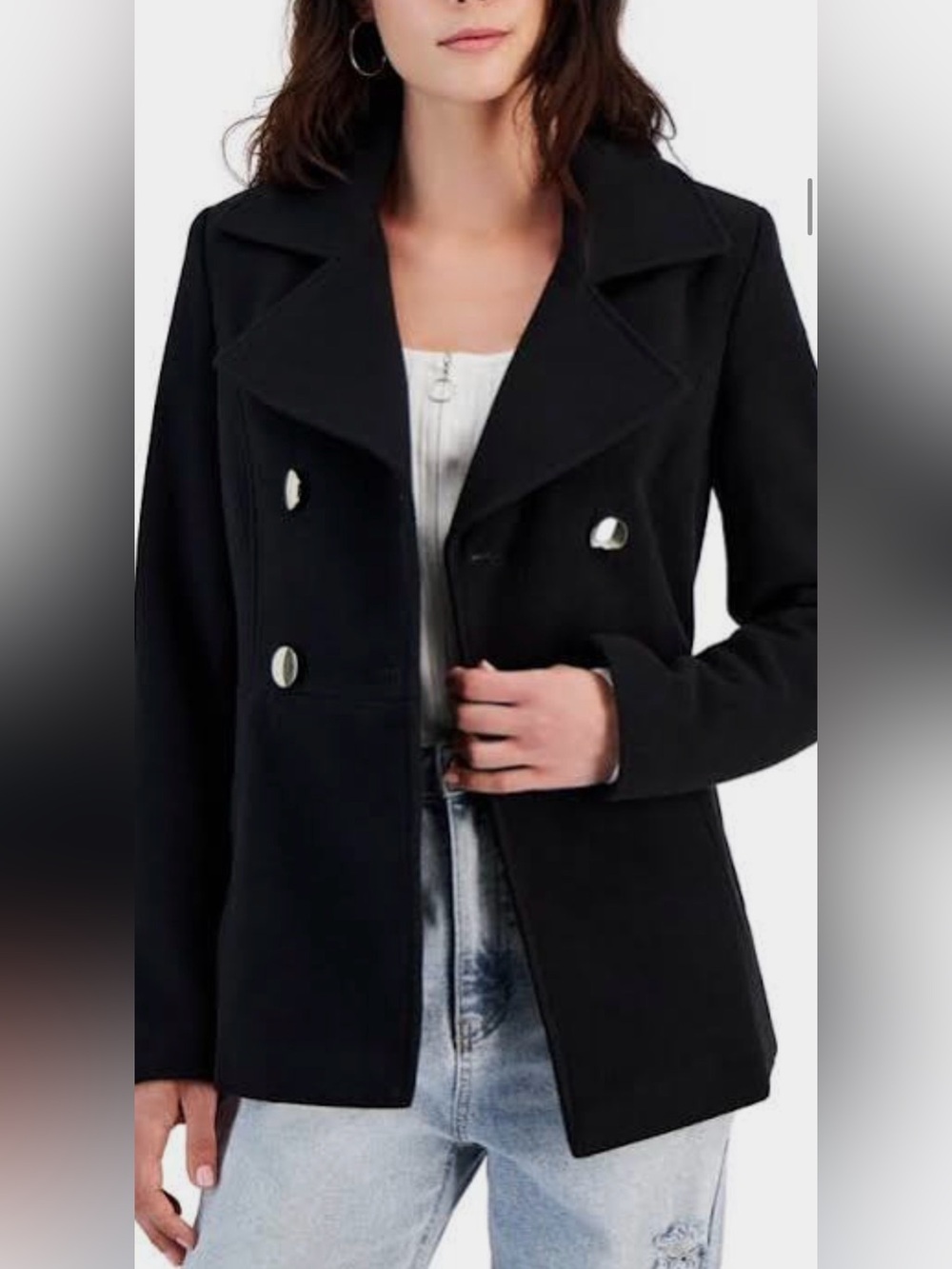Marley & Me Juniors Pea coat